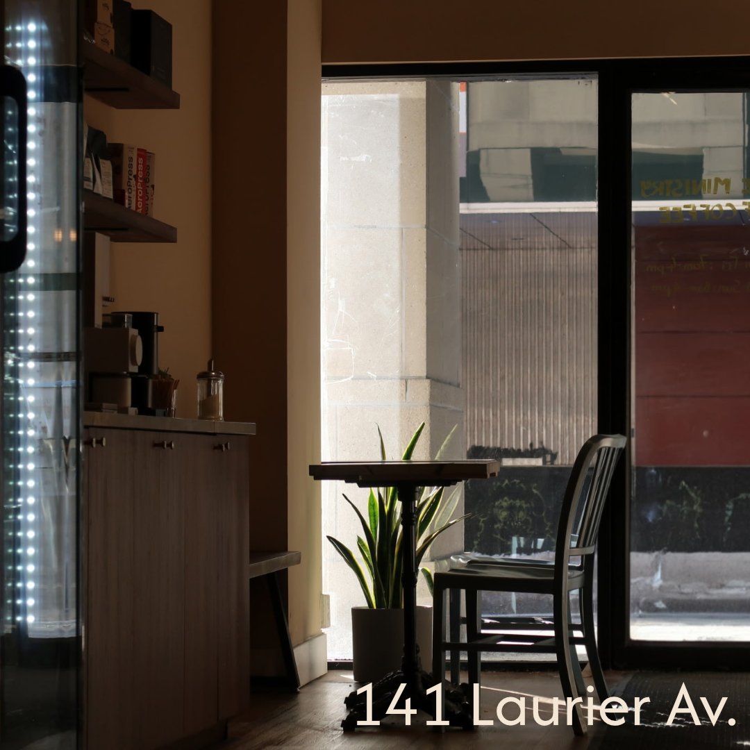 Find your moment of calm at 141 Laurier Ave. 

We serve some of Ottawa&rsquo;s most exceptional coffees, from innovative Colombian farms to beautifully delicate Panama Geshas. 

Treat yourself to something better than the usual breakfast‑and‑coffee r