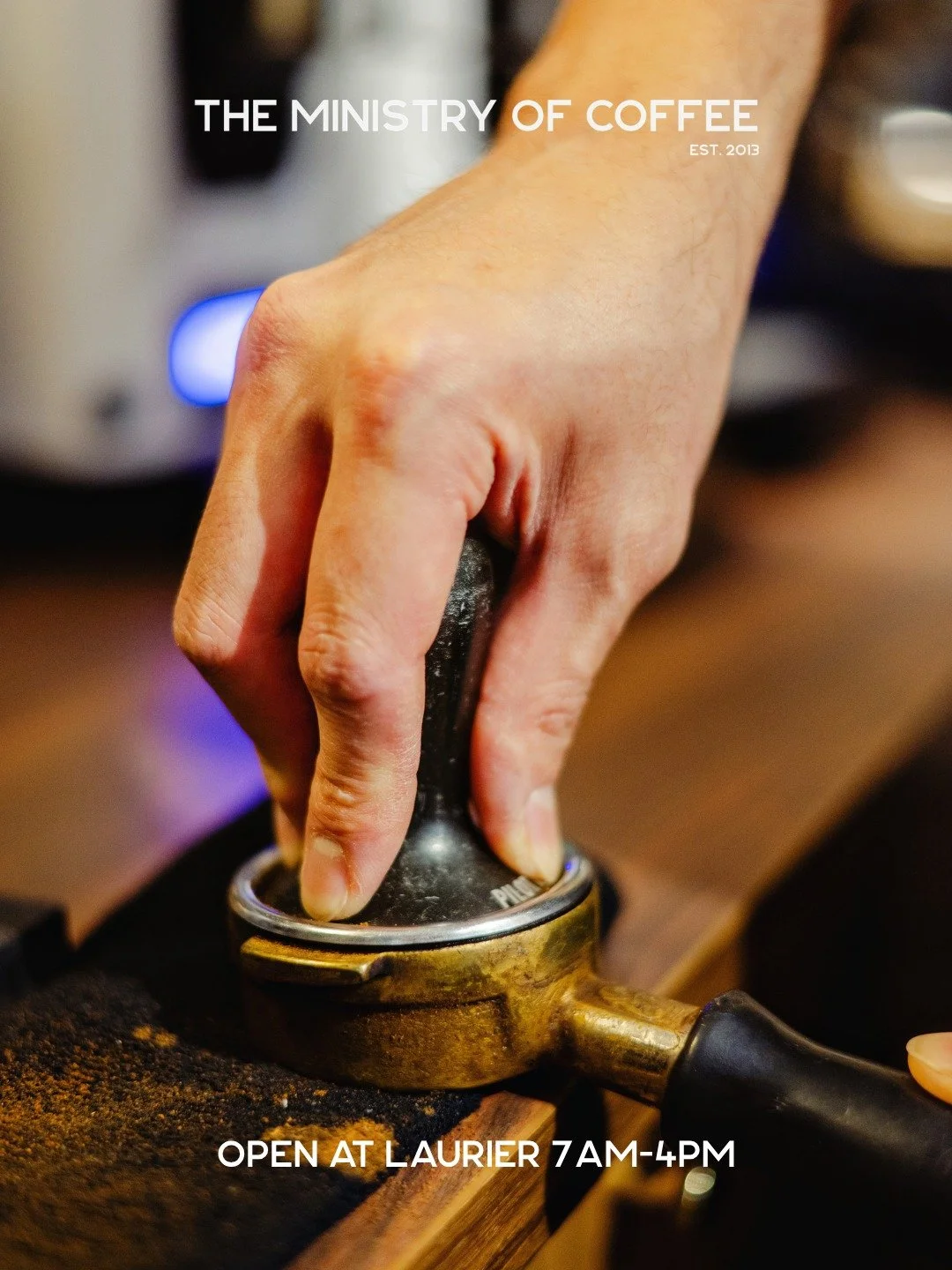 Open at Laurier from 7am&ndash;4pm.

We&rsquo;re focused on doing coffee properly. Sourced well, dialed in, and made with attention to detail every time it hits the bar. Nothing overdone, nothing unnecessary.

If you care about how your coffee tastes