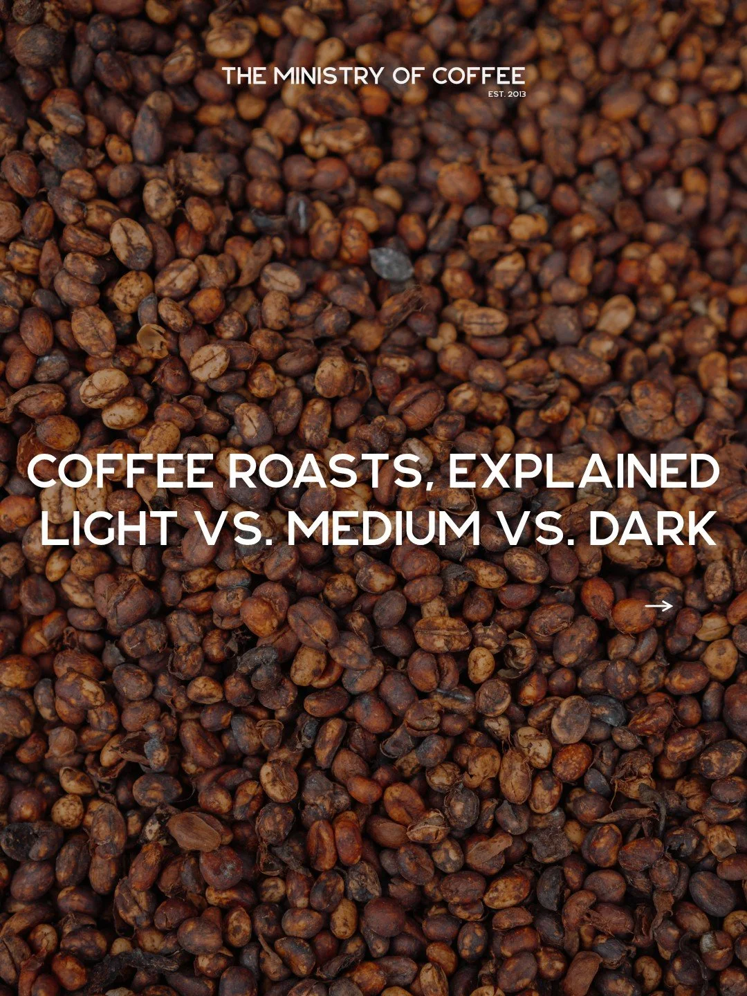 Light roast, medium roast, dark roast&hellip; what&rsquo;s the actual difference? ☕️

The longer coffee is roasted, the more the original flavour of the bean gets replaced by the flavour of the roast itself.

Light roasts tend to be brighter, more co