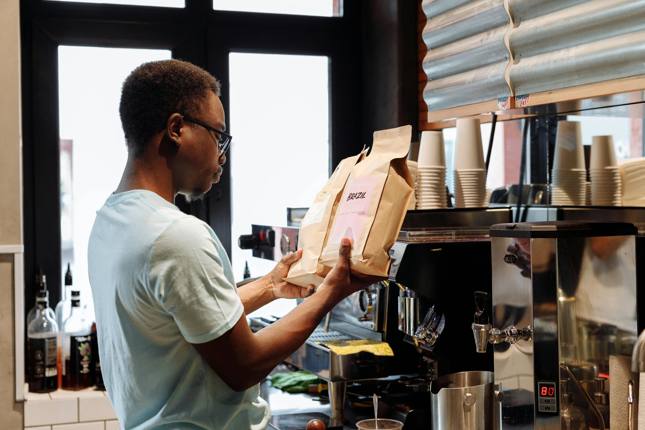 Decision fatigue, how to choose coffee.