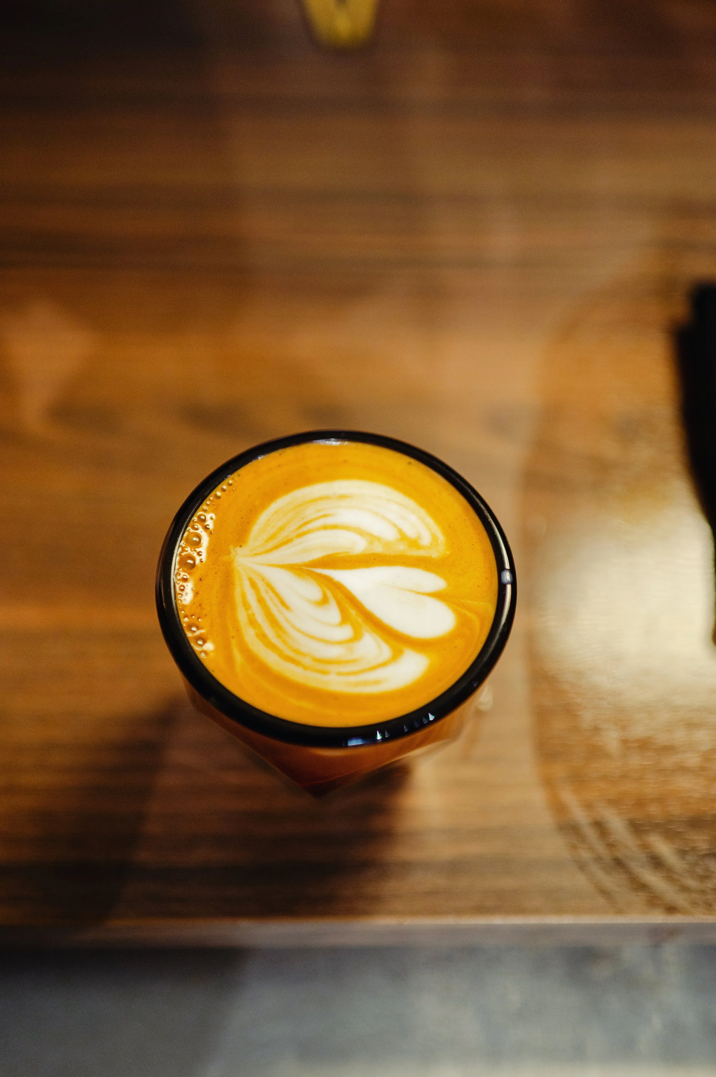 Photo of latte.