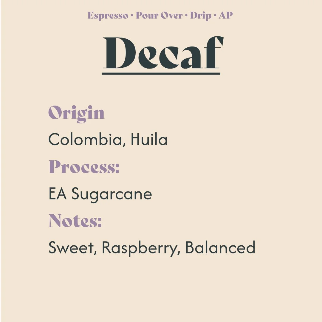 Colombia EA Decaf