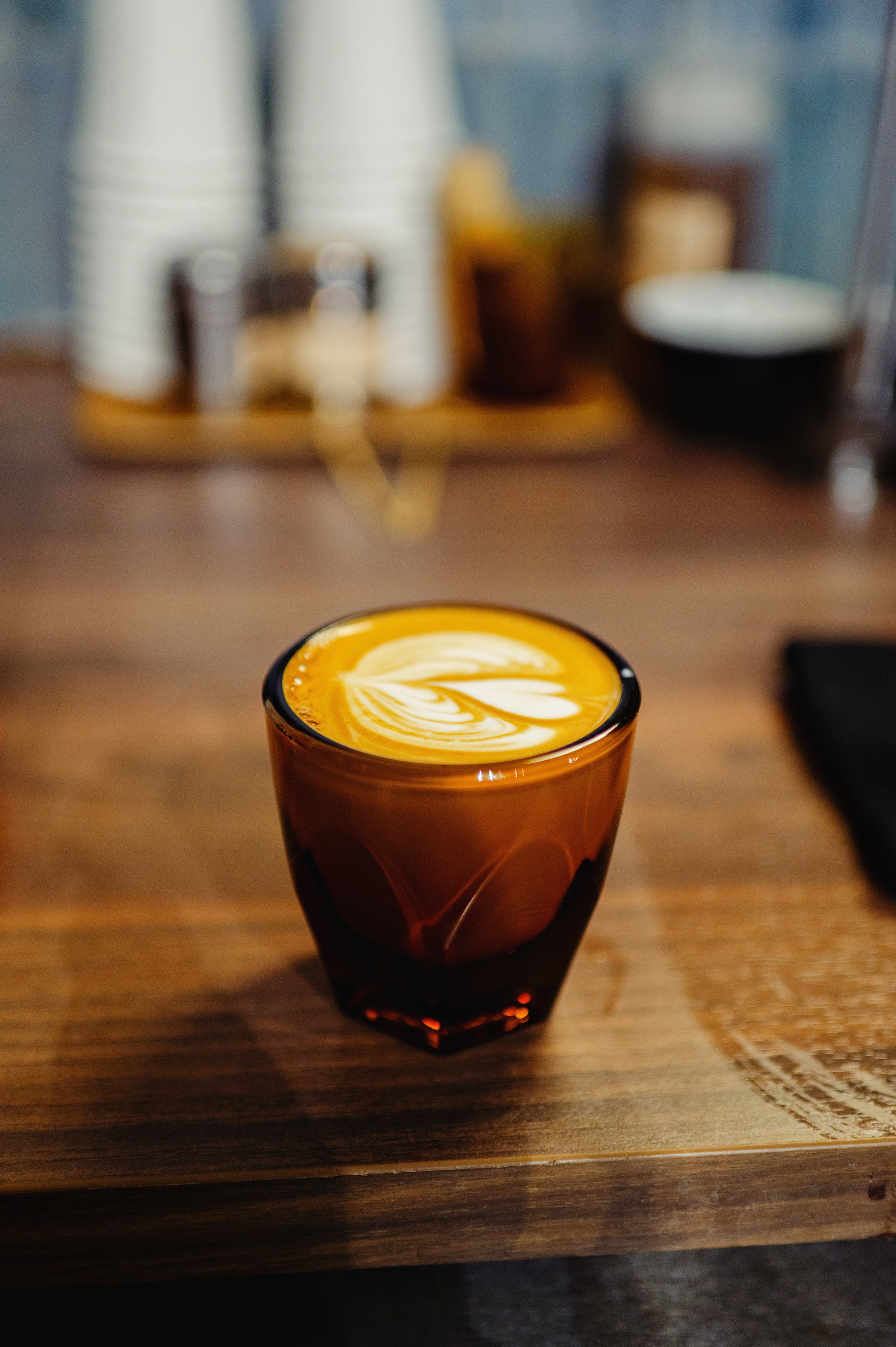 Photo of latte.