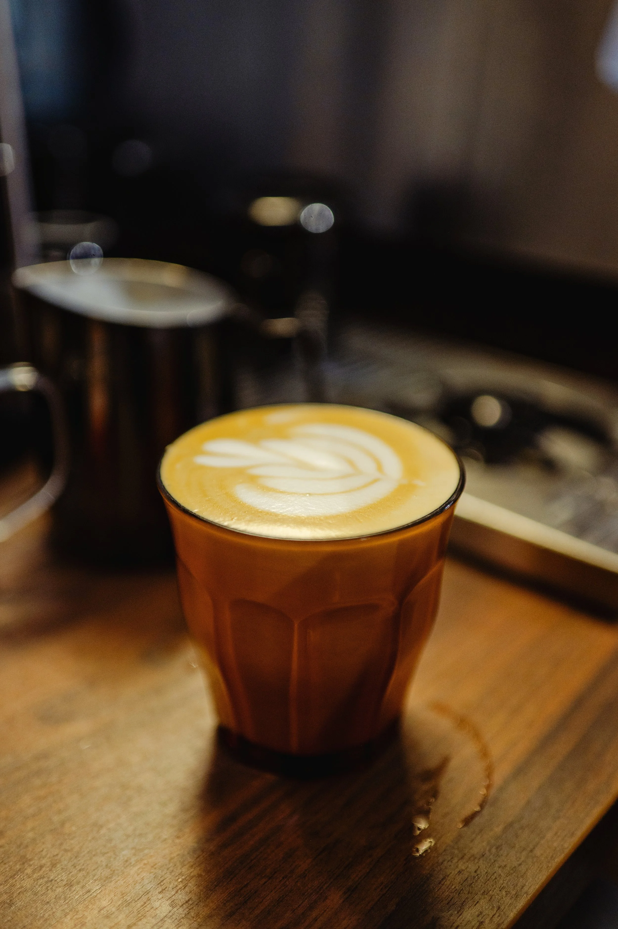 Photo of latte.
