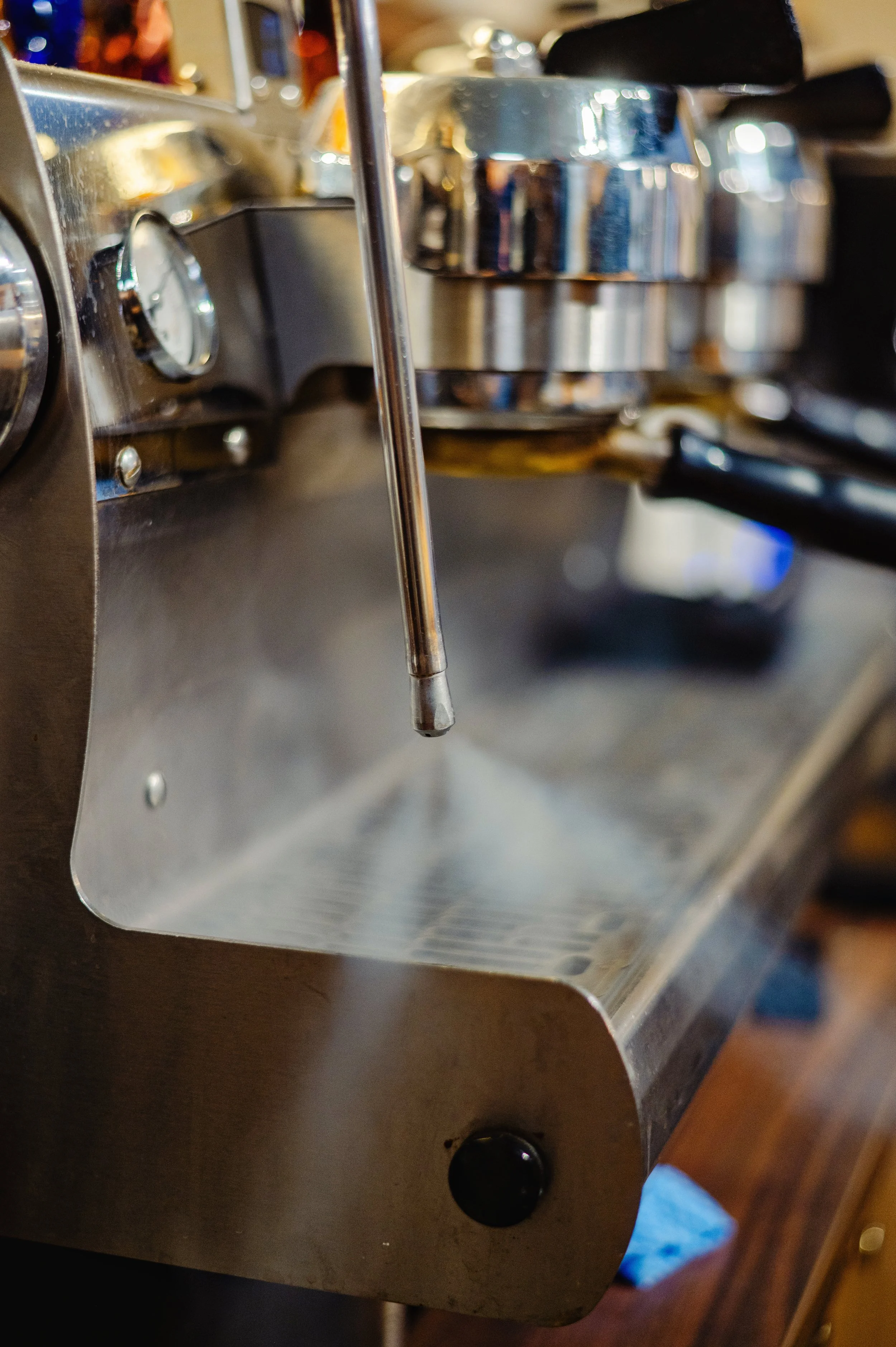 Photo of steamer for milk.