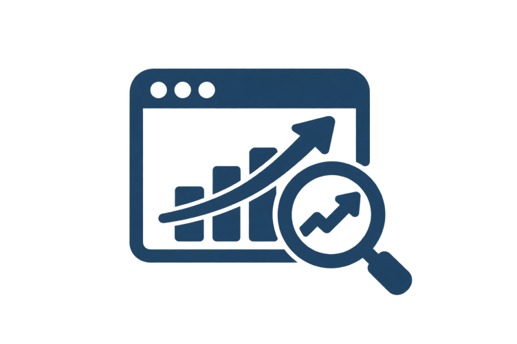 Grafik eines Tablets, das die Marktentwicklung als Diagramm zeigt als Symbol für Marketing