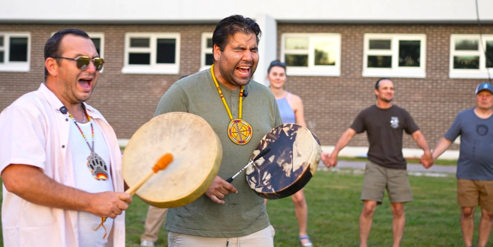 Aug 22 -  rafting event - drummers.jpg