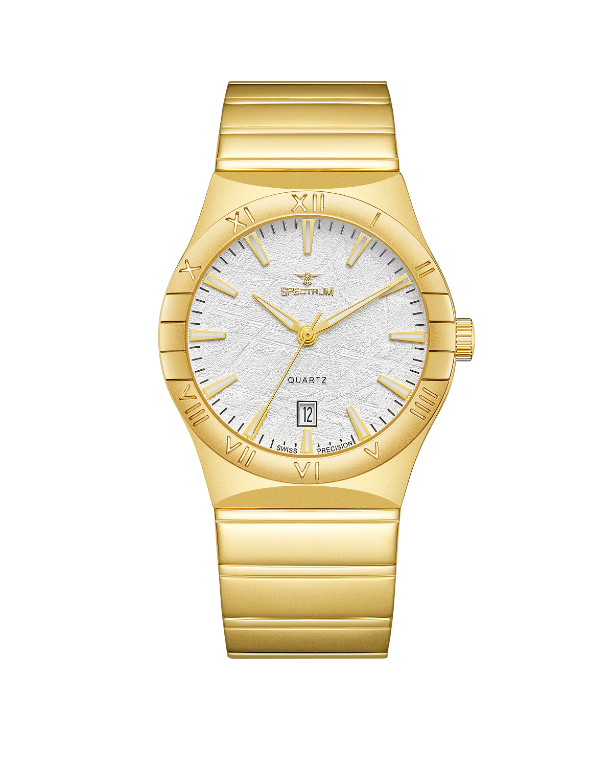 Stainless Steel MEN's Gold Watch - S17073M-2