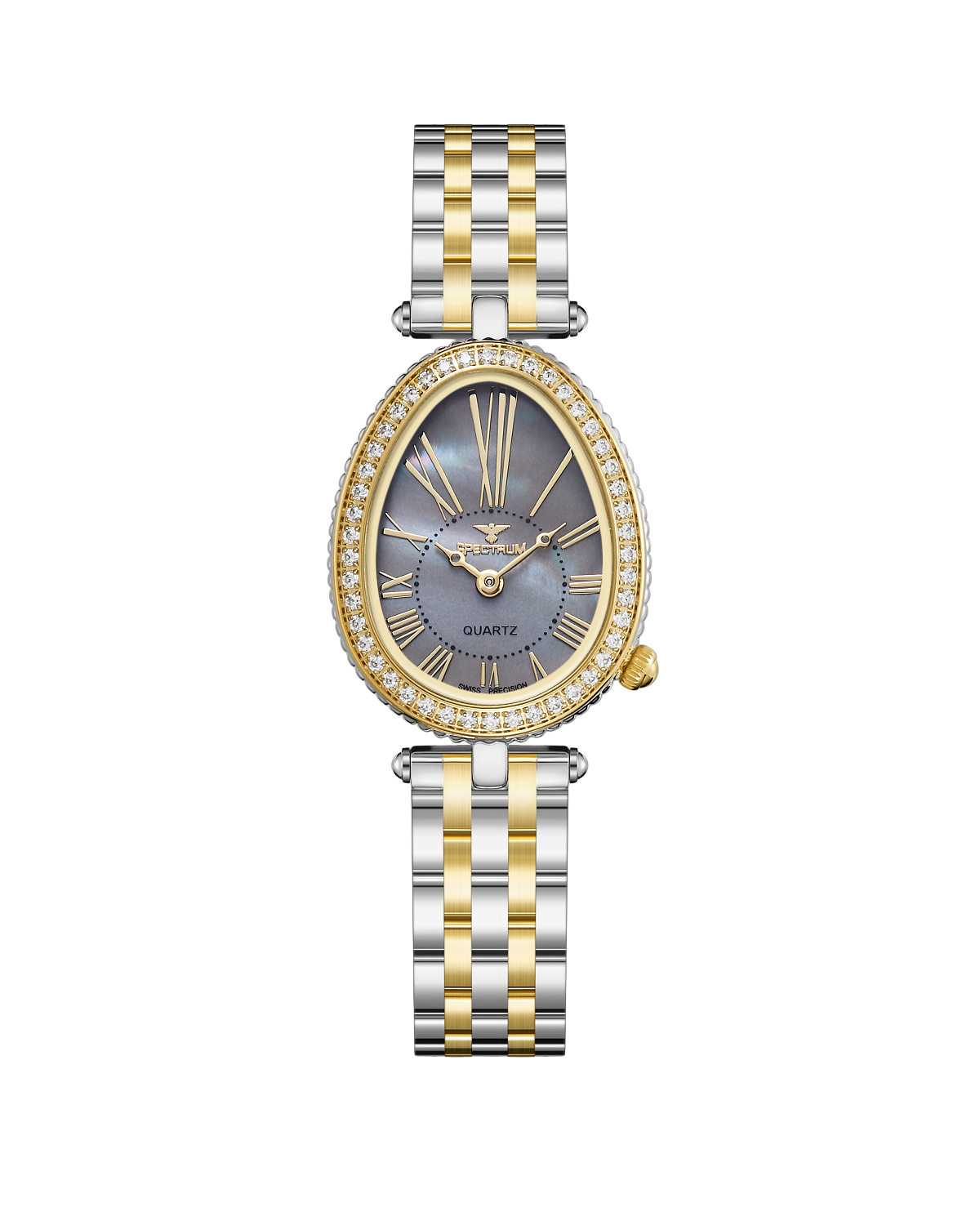 Stainless Steel WOMEN's Two Tone Gold Watch - S17095L-5