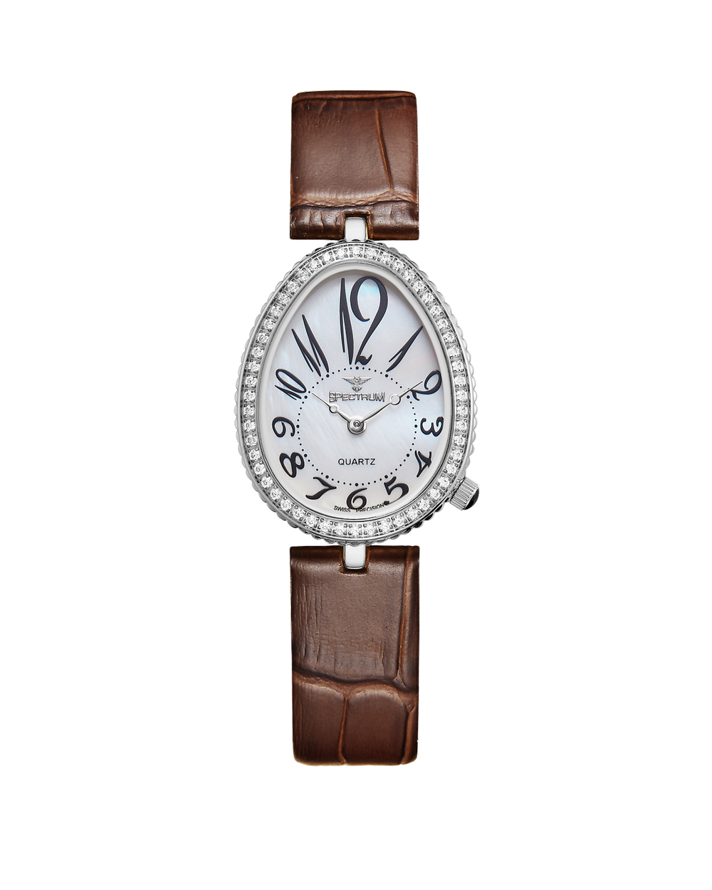 Swiss Precision Spectrum Quartz Uhren Stainless Steel WOMEN's