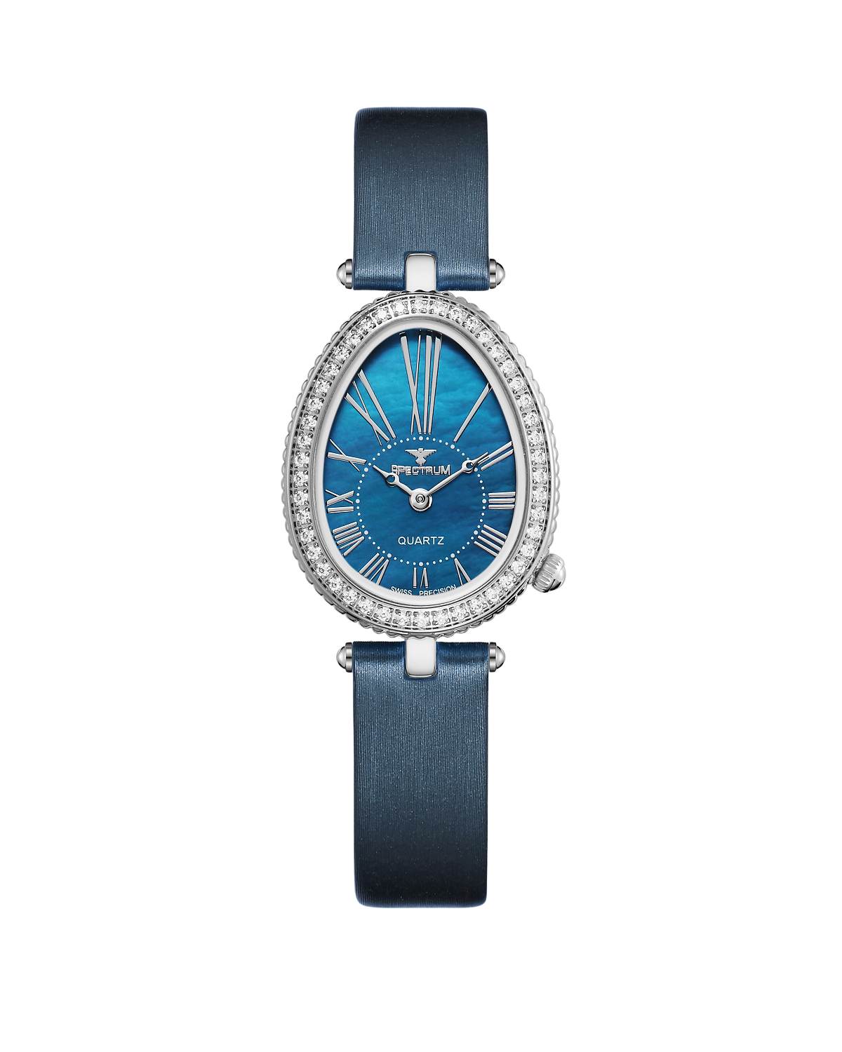 Stainless Steel WOMEN's Blue Watch - S17096L-8