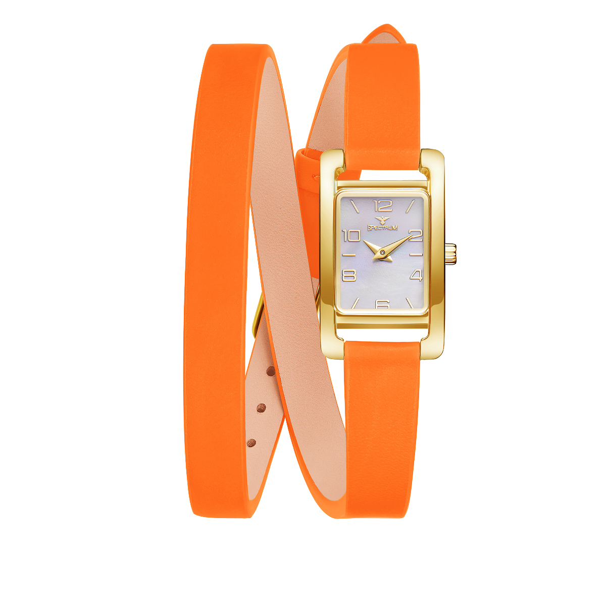 Stainless Steel WOMEN's Orange Watch - S17102L-5