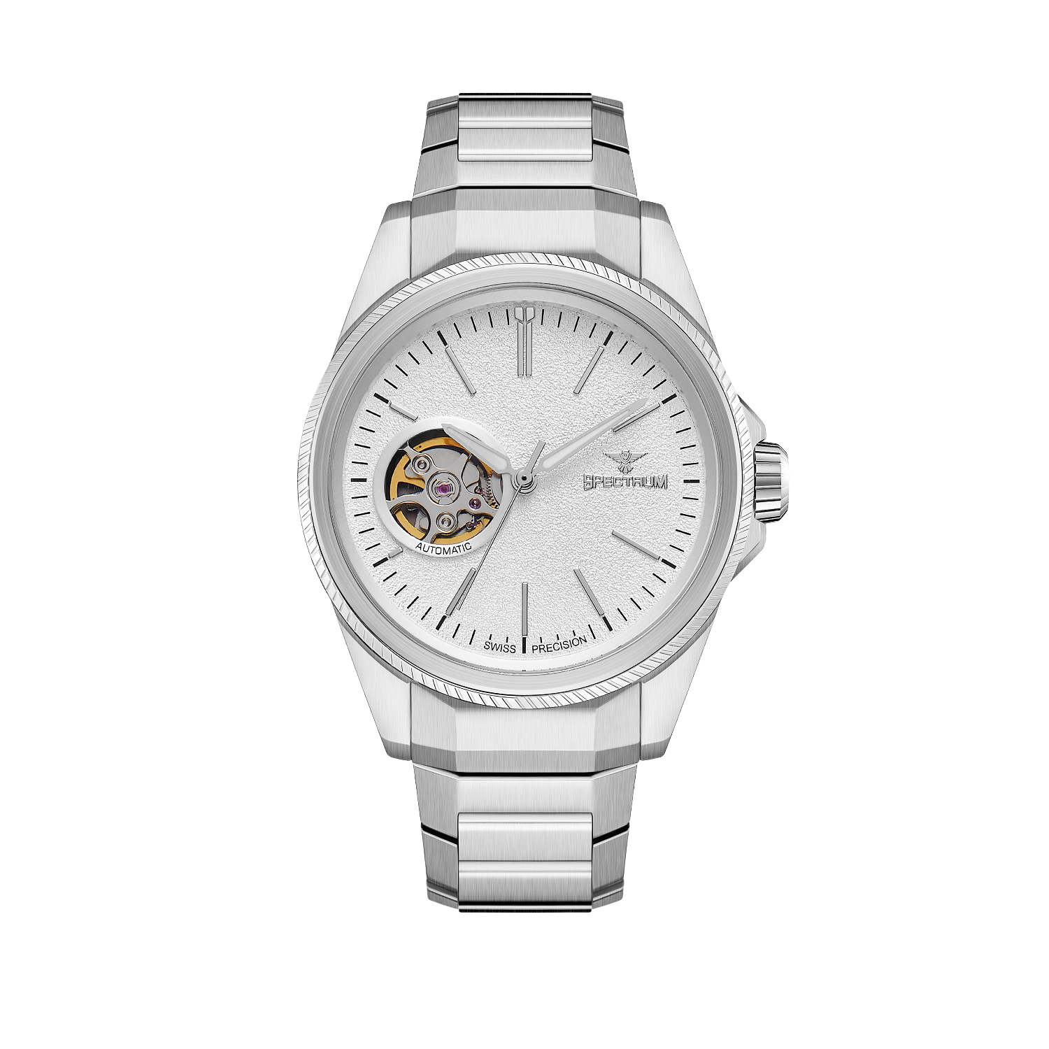 Stainless Steel MEN's Silver Watch - S17085M-4