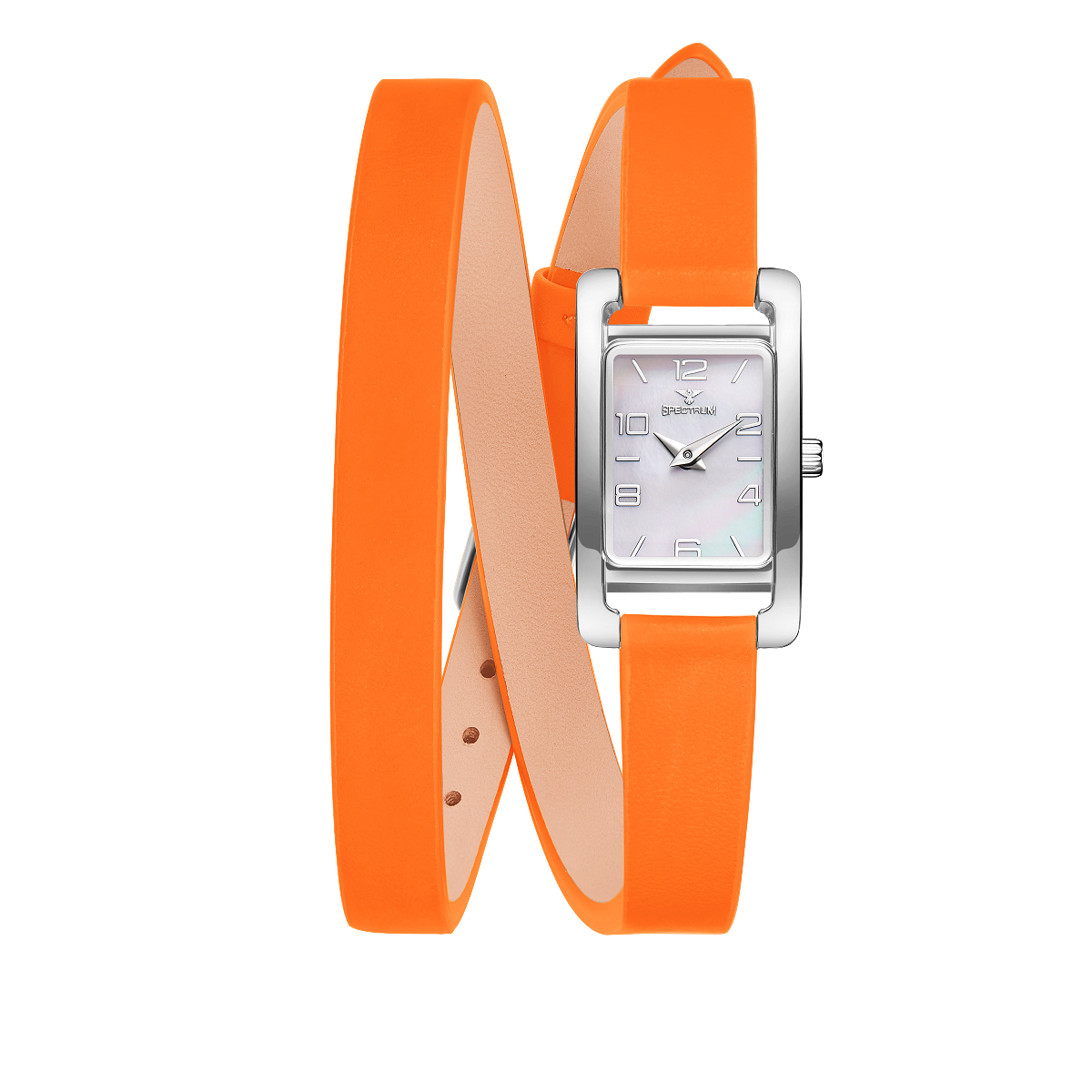 Stainless Steel WOMEN's Orange Watch - S17102L-9