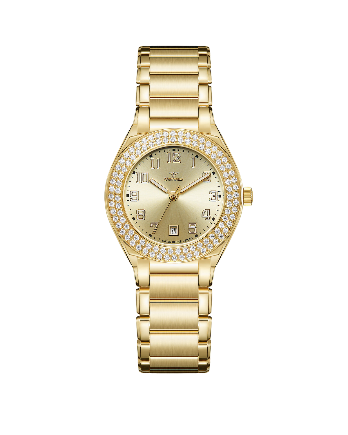 Stainless Steel WOMEN's Gold Watch - S17079L-1