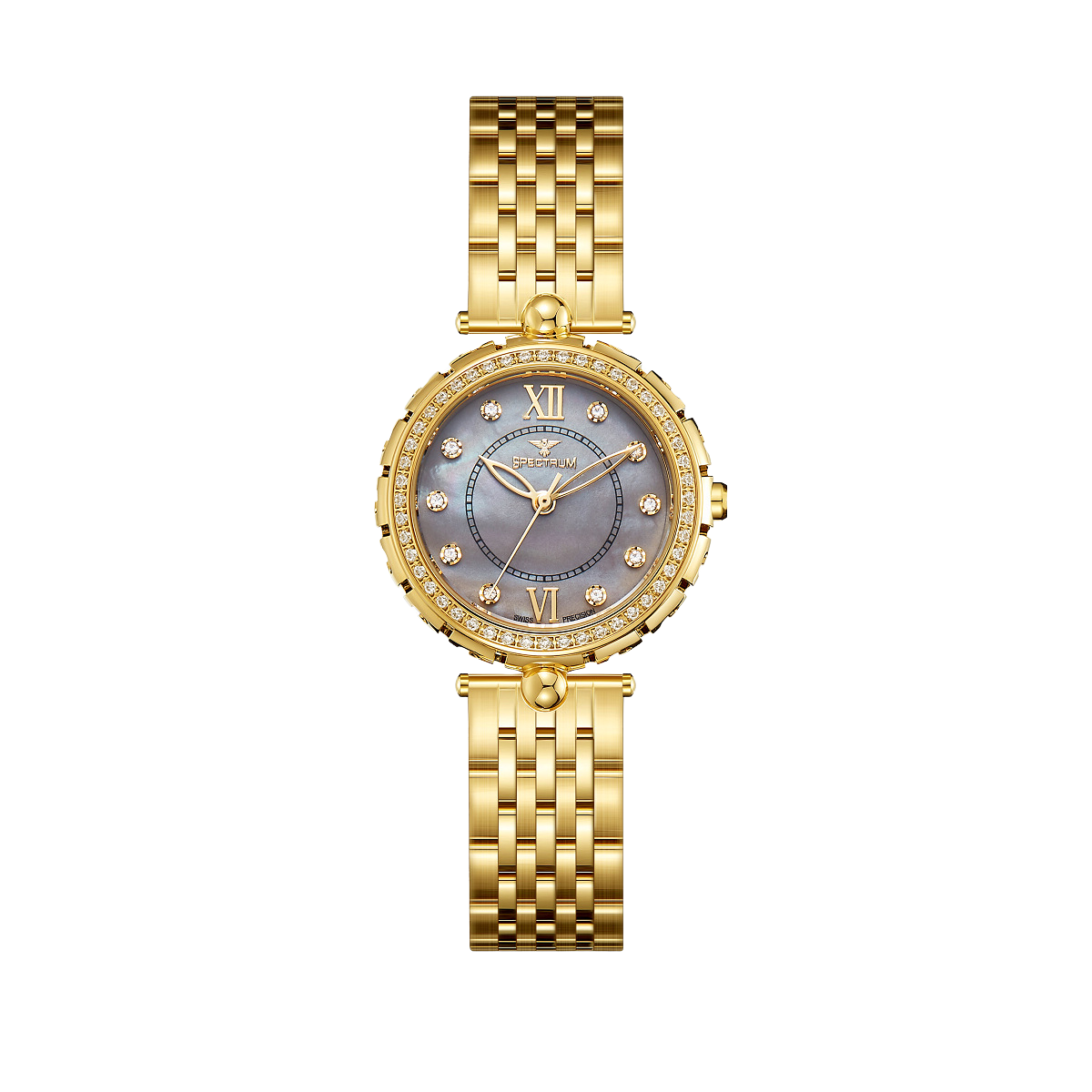 Stainless Steel WOMEN's Gold Watch - S17089L-2