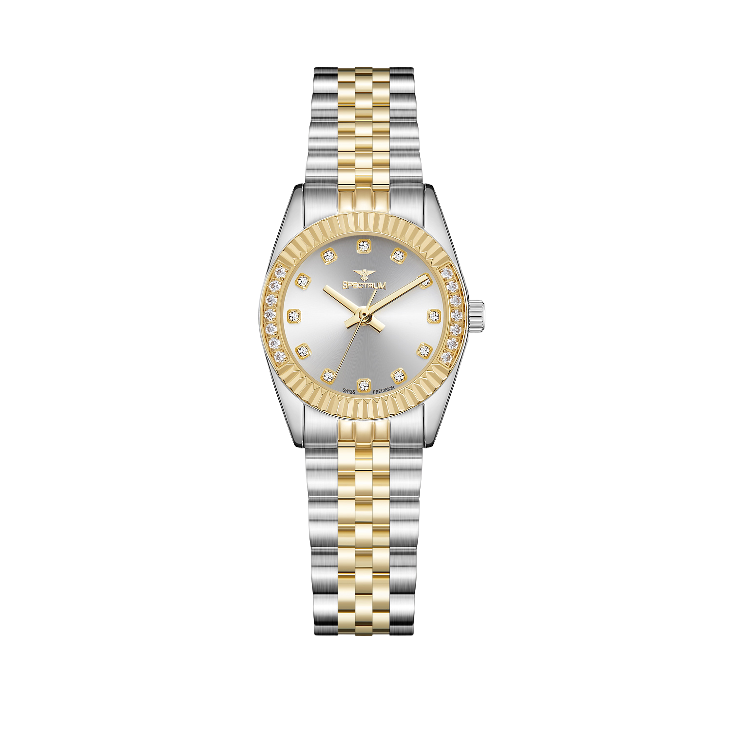 Stainless Steel WOMEN's Two Tone Gold Watch - S17099L-G