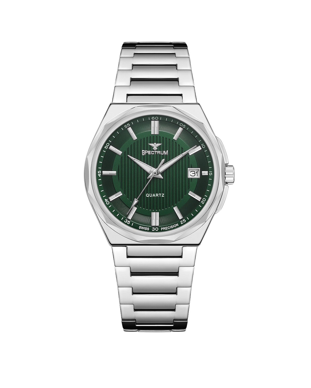 Stainless Steel MEN's Silver Watch - S17074M-13