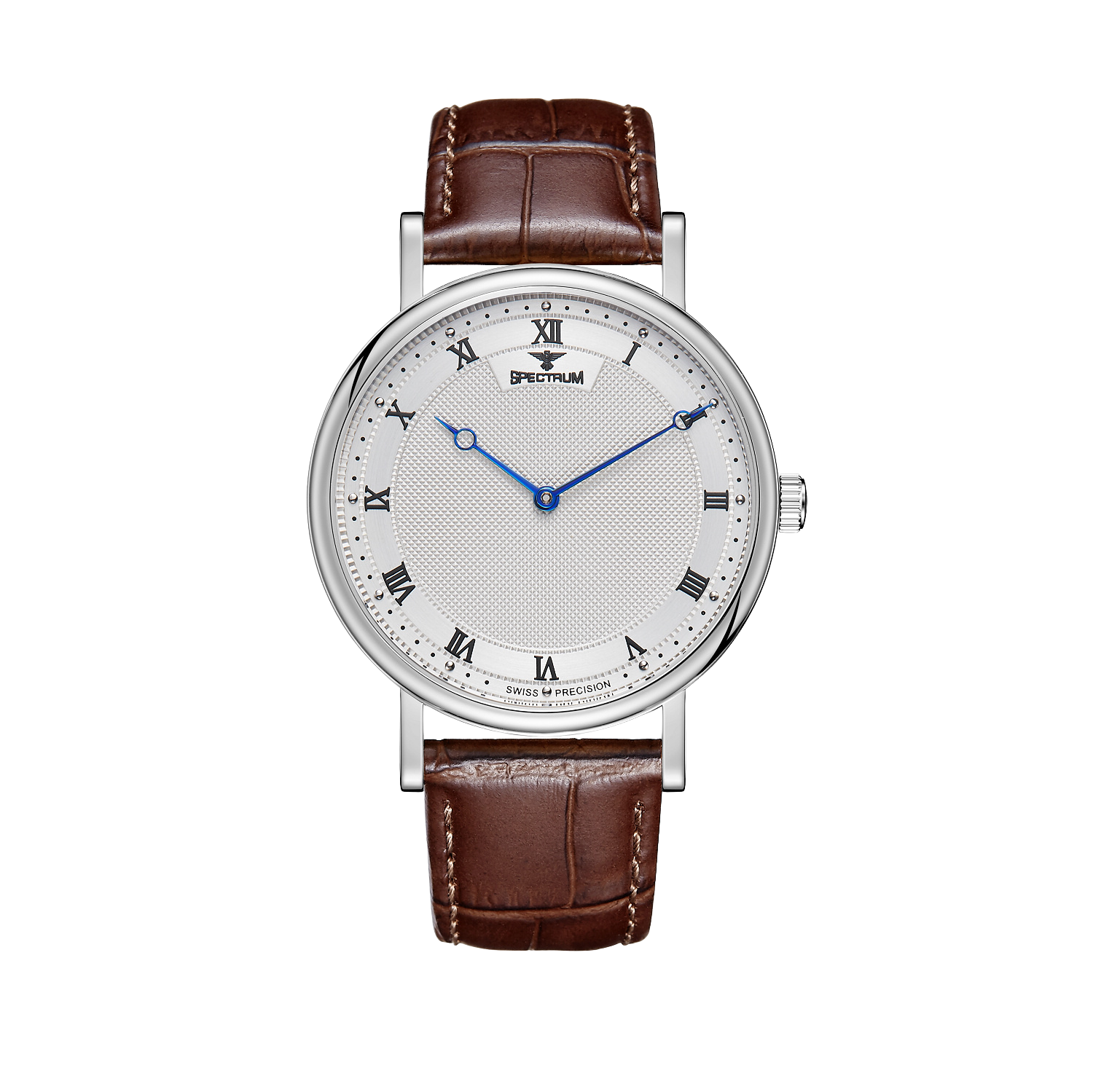 Leather MEN's Brown Watch - S17108M-4