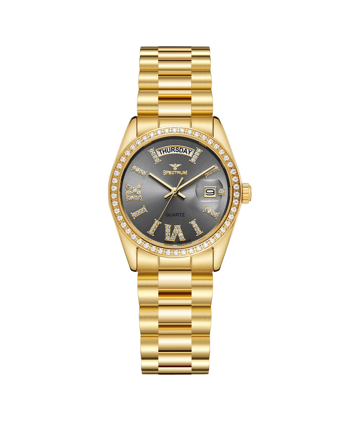 Stainless Steel WOMEN's Gold Watch - S17077L-4