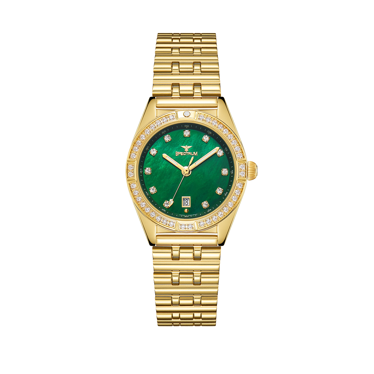 Stainless Steel WOMEN's Gold Watch - S17090L-3