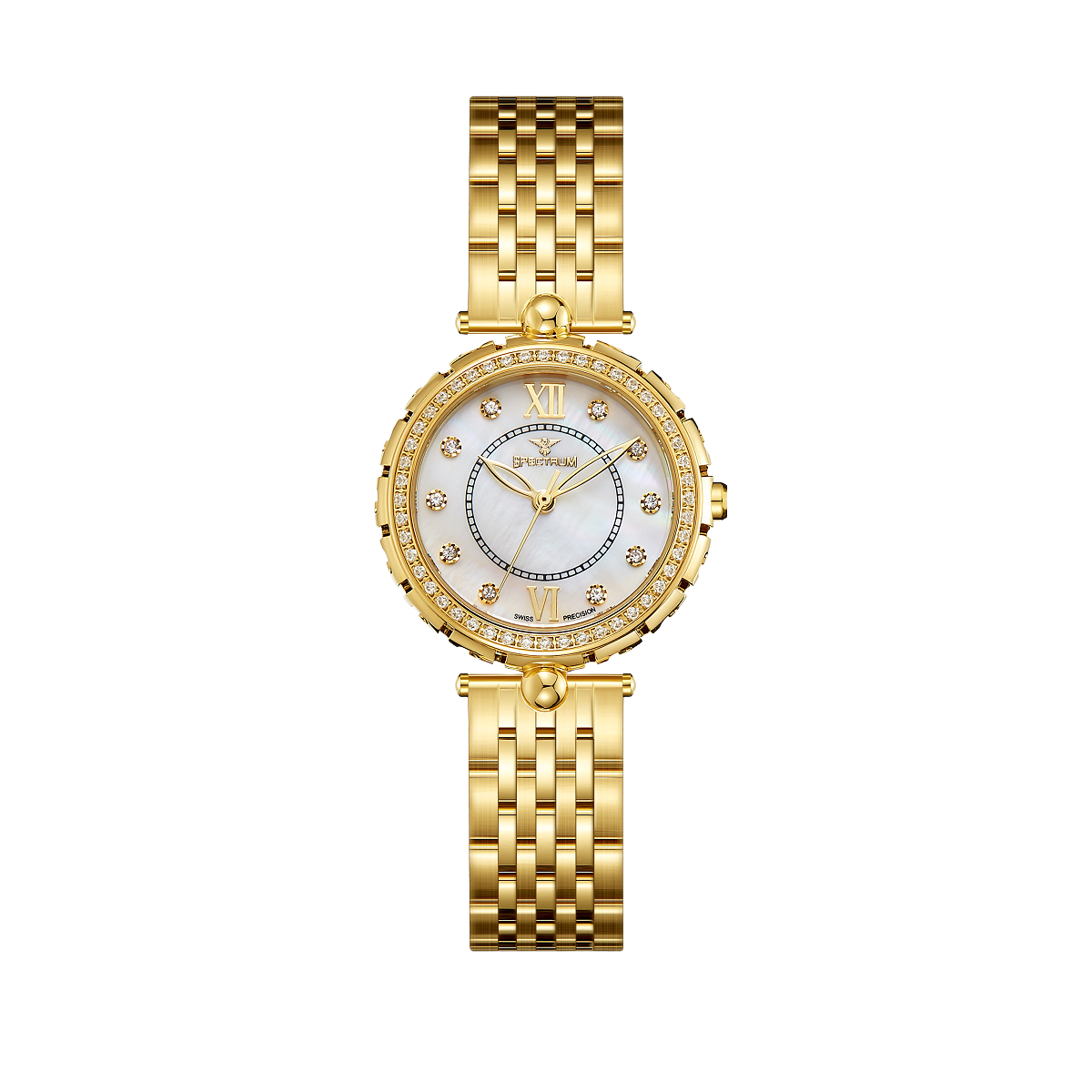 Stainless Steel WOMEN's Gold Watch - S17089L-1