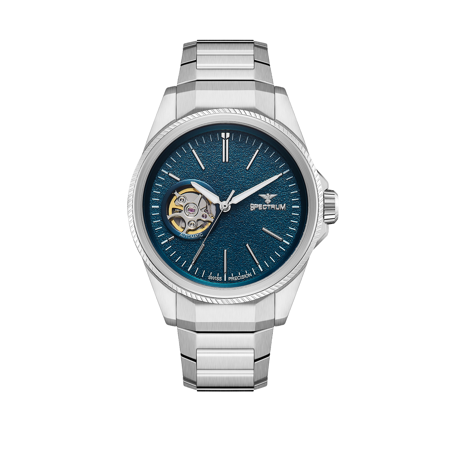 Stainless Steel MEN's Silver Watch - S17085M-5