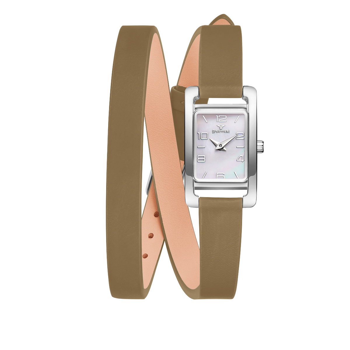 Stainless Steel WOMEN's Light Brown Watch - S17102L-11
