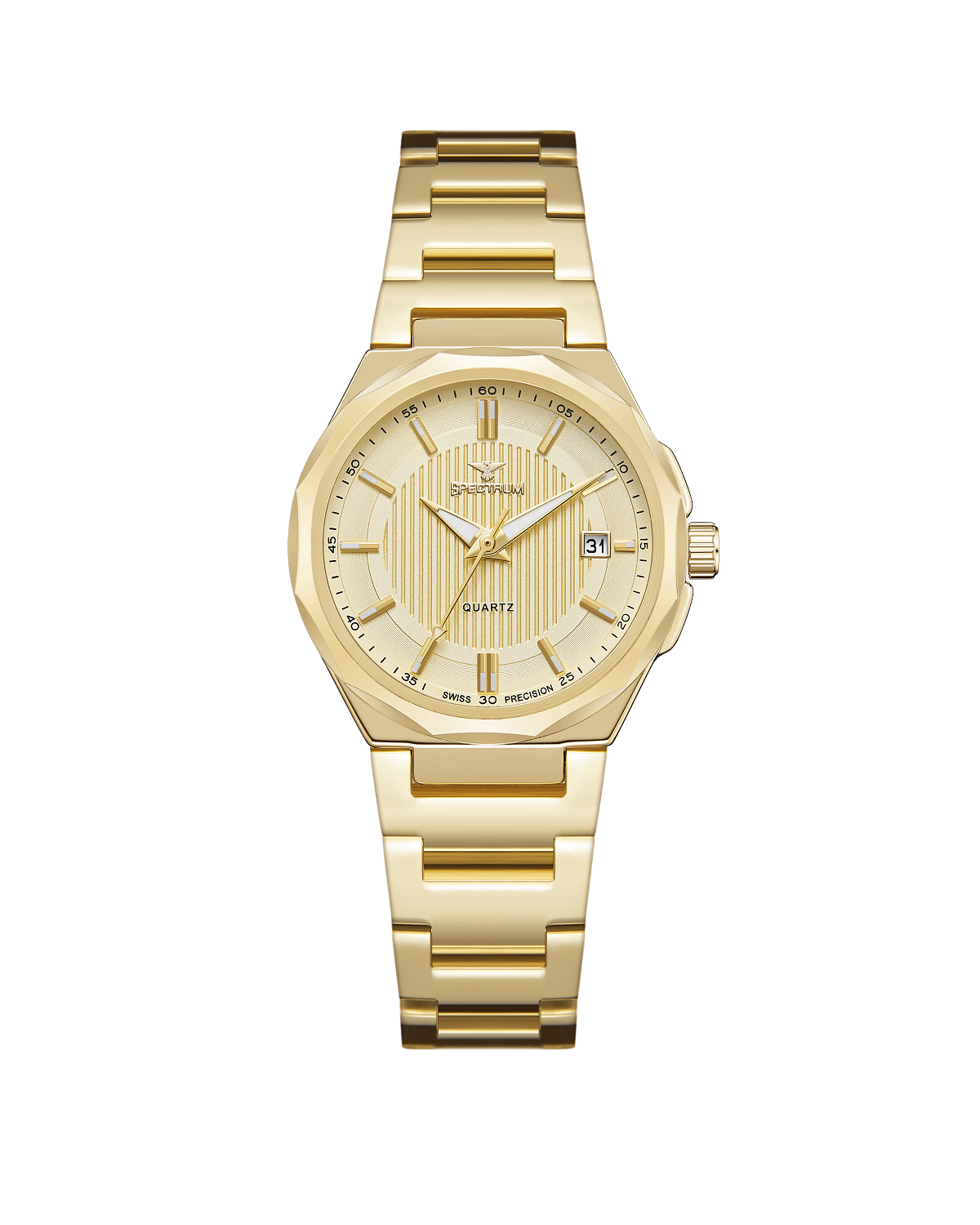 Stainless Steel WOMEN's Gold Watch - S17074L-1