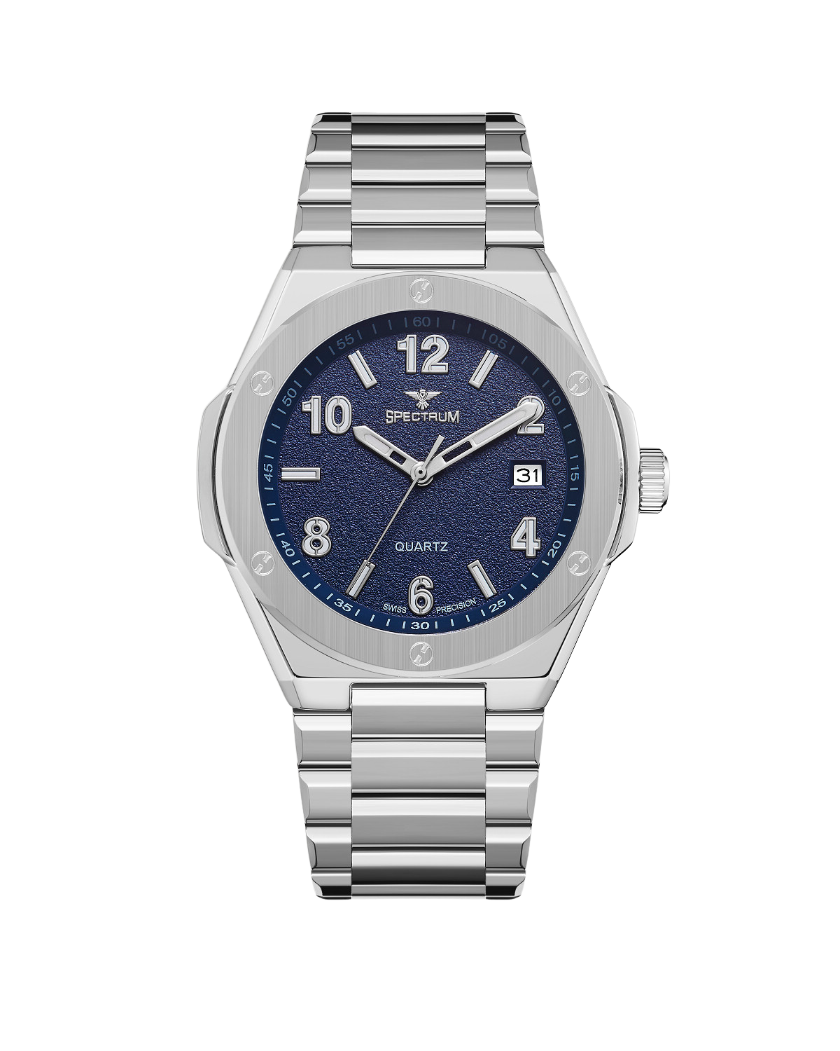 Stainless Steel MEN's Silver Watch - S17071M-8
