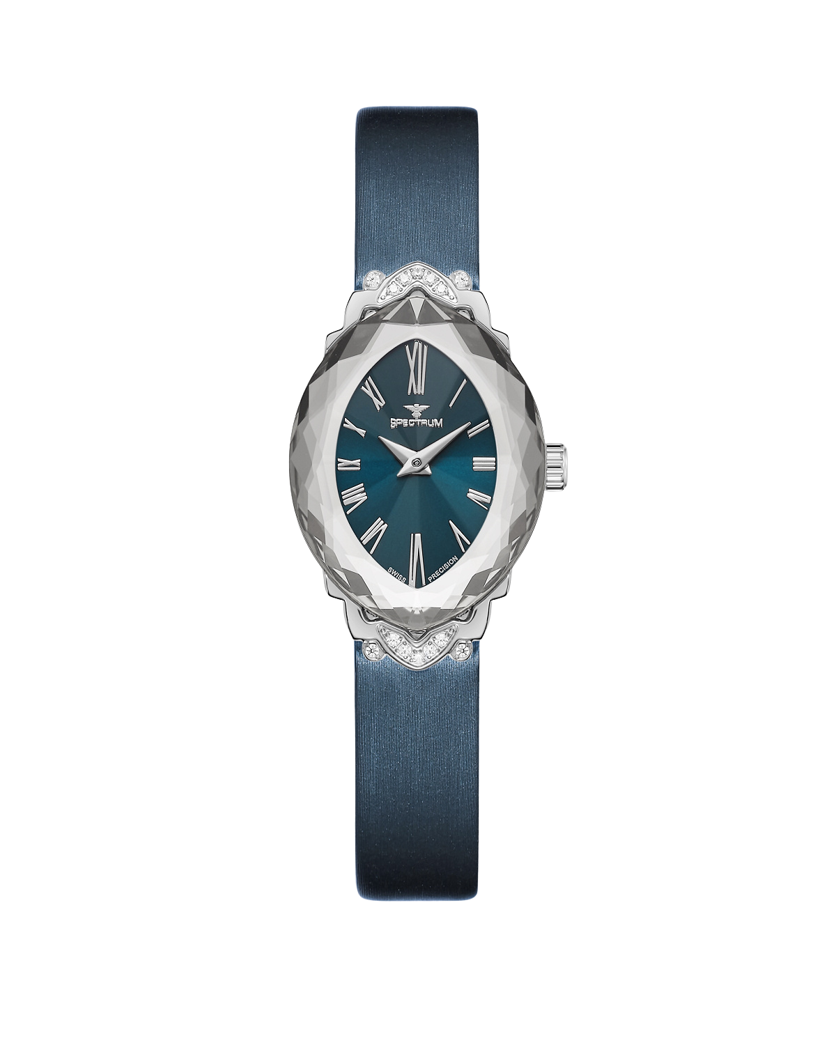 Stainless Steel WOMEN's Blue Watch - S17092L-10