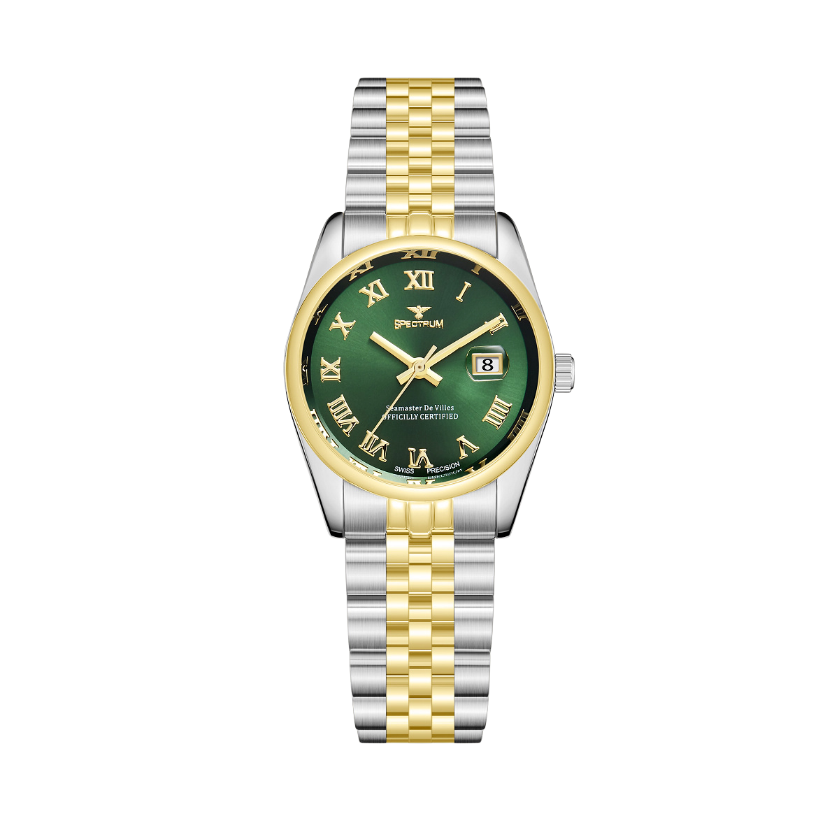 Stainless Steel WOMEN's Two Tone Gold Watch - S17103L-6