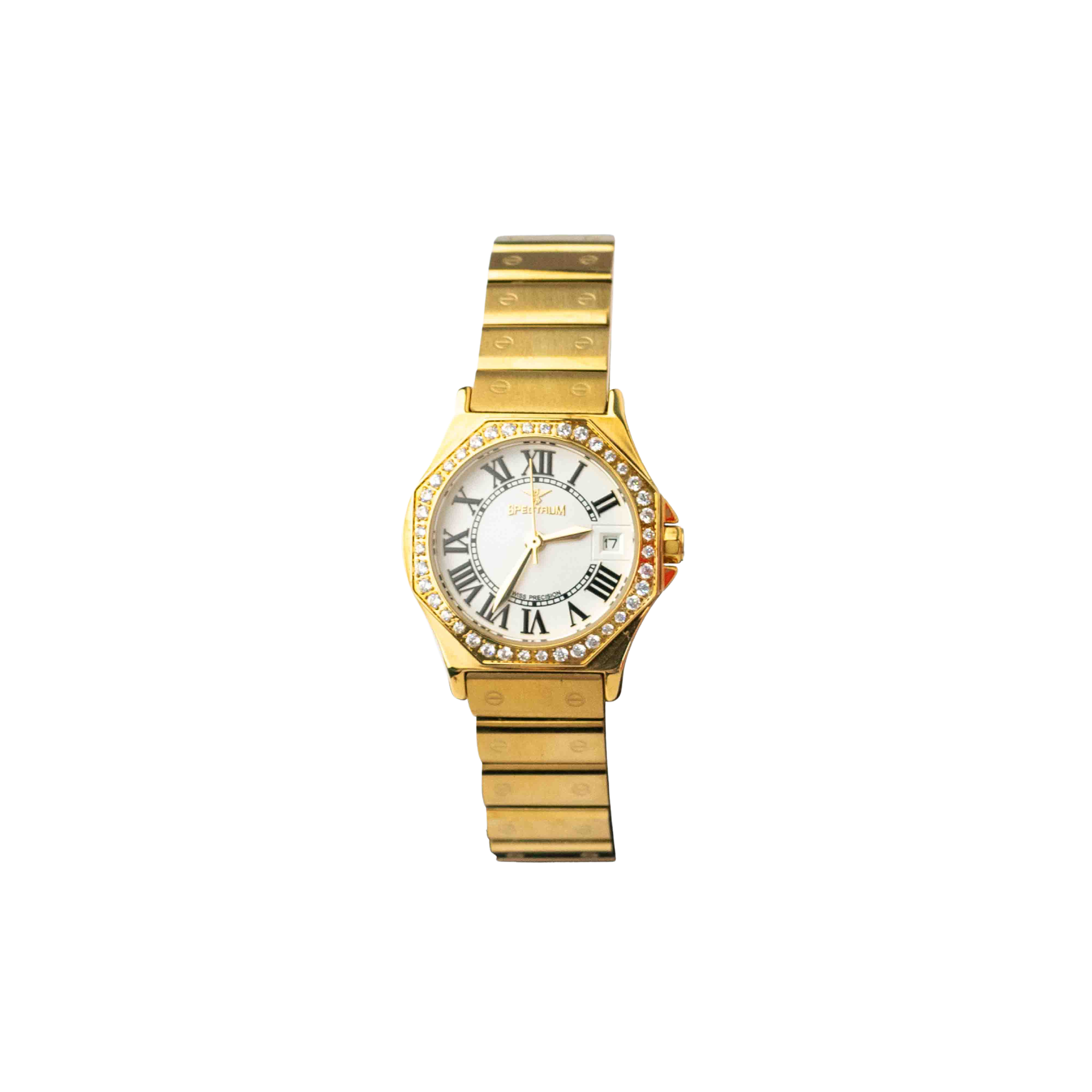 Stainless Steel WOMEN's Gold Watch - S17016L-1