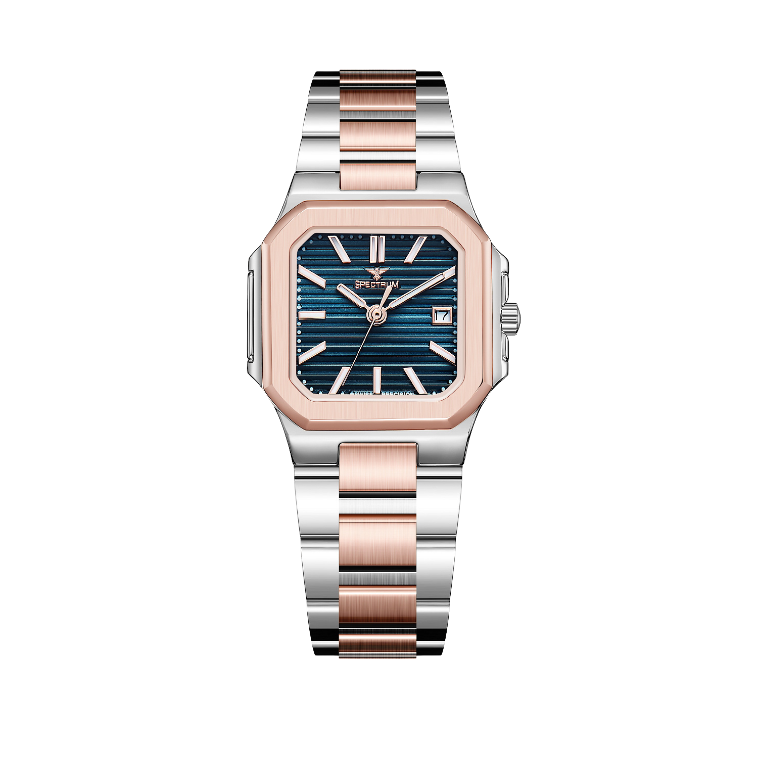 Stainless Steel WOMEN's Two Tone Rose Watch - S17106L-7