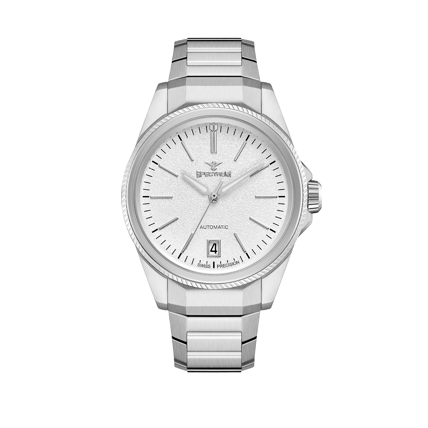 Stainless Steel MEN's Silver Watch - S17084M-3