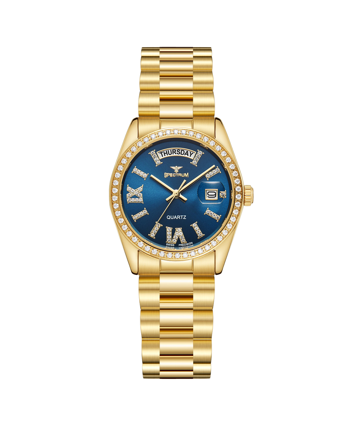 Stainless Steel WOMEN's Gold Watch - S17077L-5