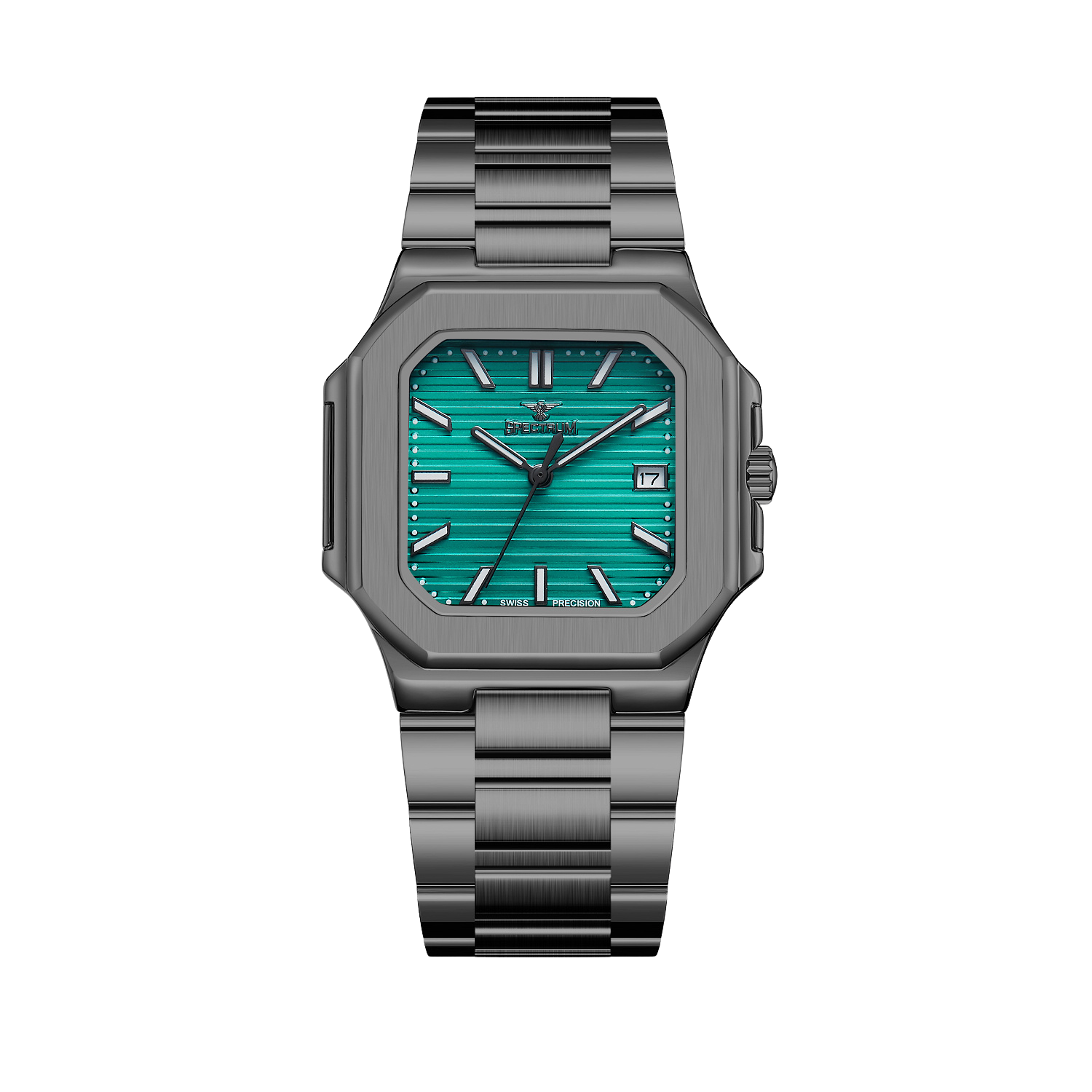 Stainless Steel MEN's Black Watch - S17106M-8