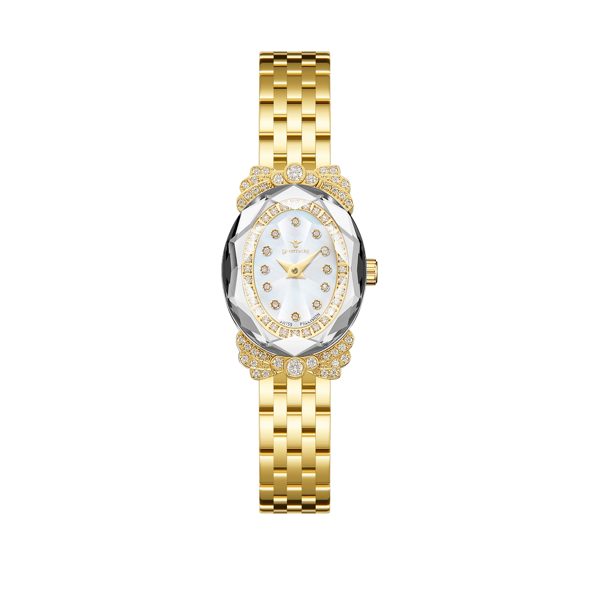 Stainless Steel WOMEN's Gold Watch - S17087L-2