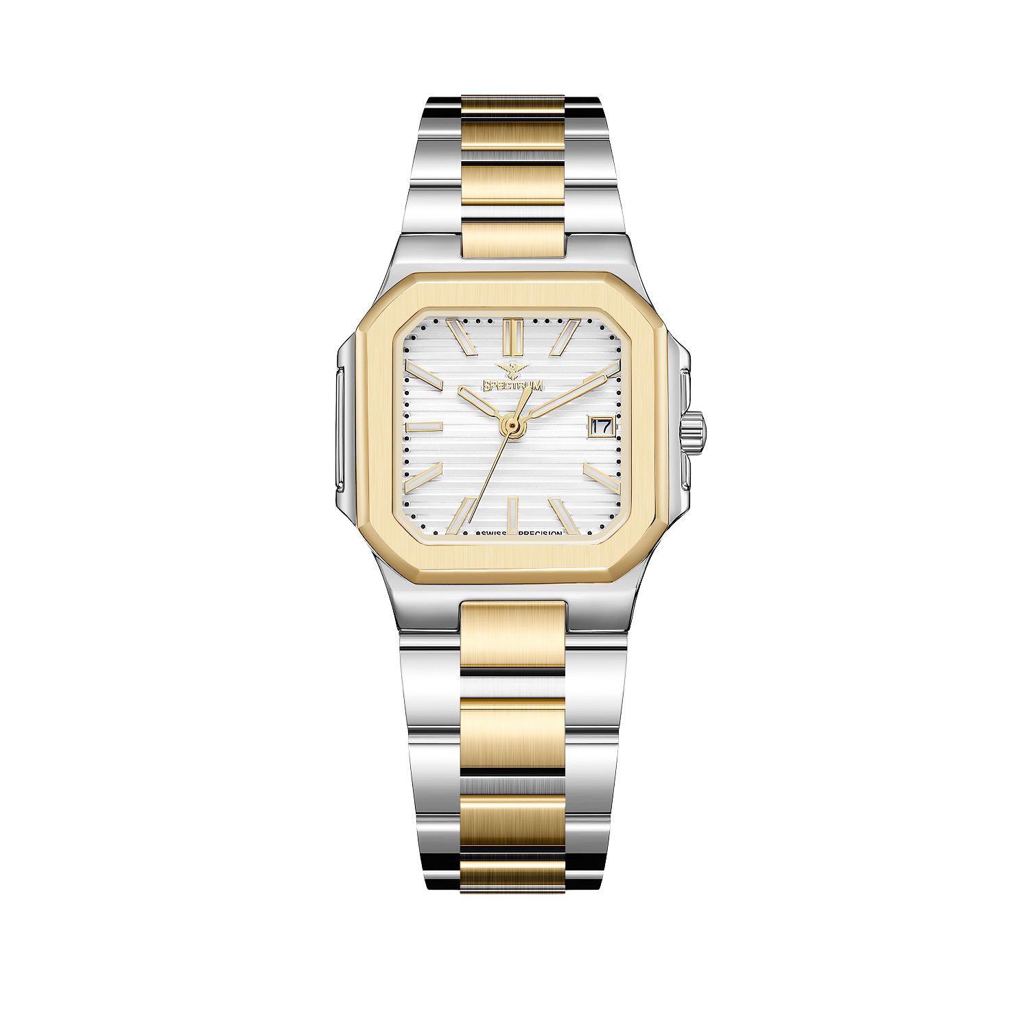 Stainless Steel WOMEN's Two Tone Gold Watch - S17106L-4