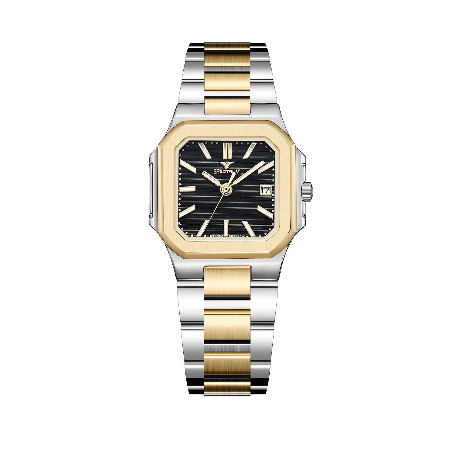 Stainless Steel WOMEN's Two Tone Gold Watch - S17106L-5