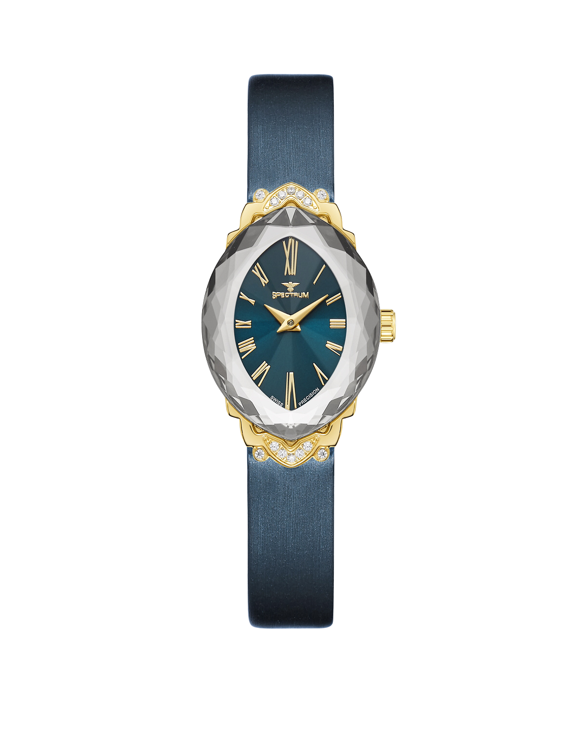 Stainless Steel WOMEN's Blue Watch - S17092L-3