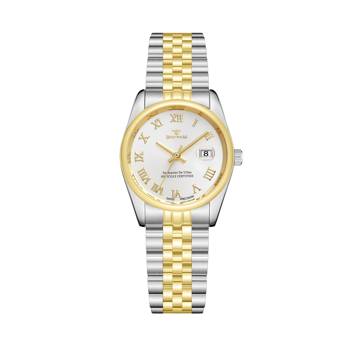 Stainless Steel WOMEN's Two Tone Gold Watch - S17103L-4