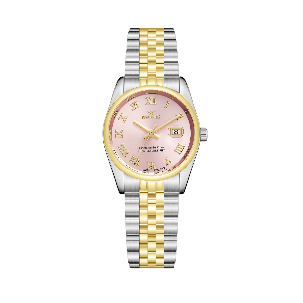 Stainless Steel WOMEN's Two Tone Gold Watch - S17103L-7