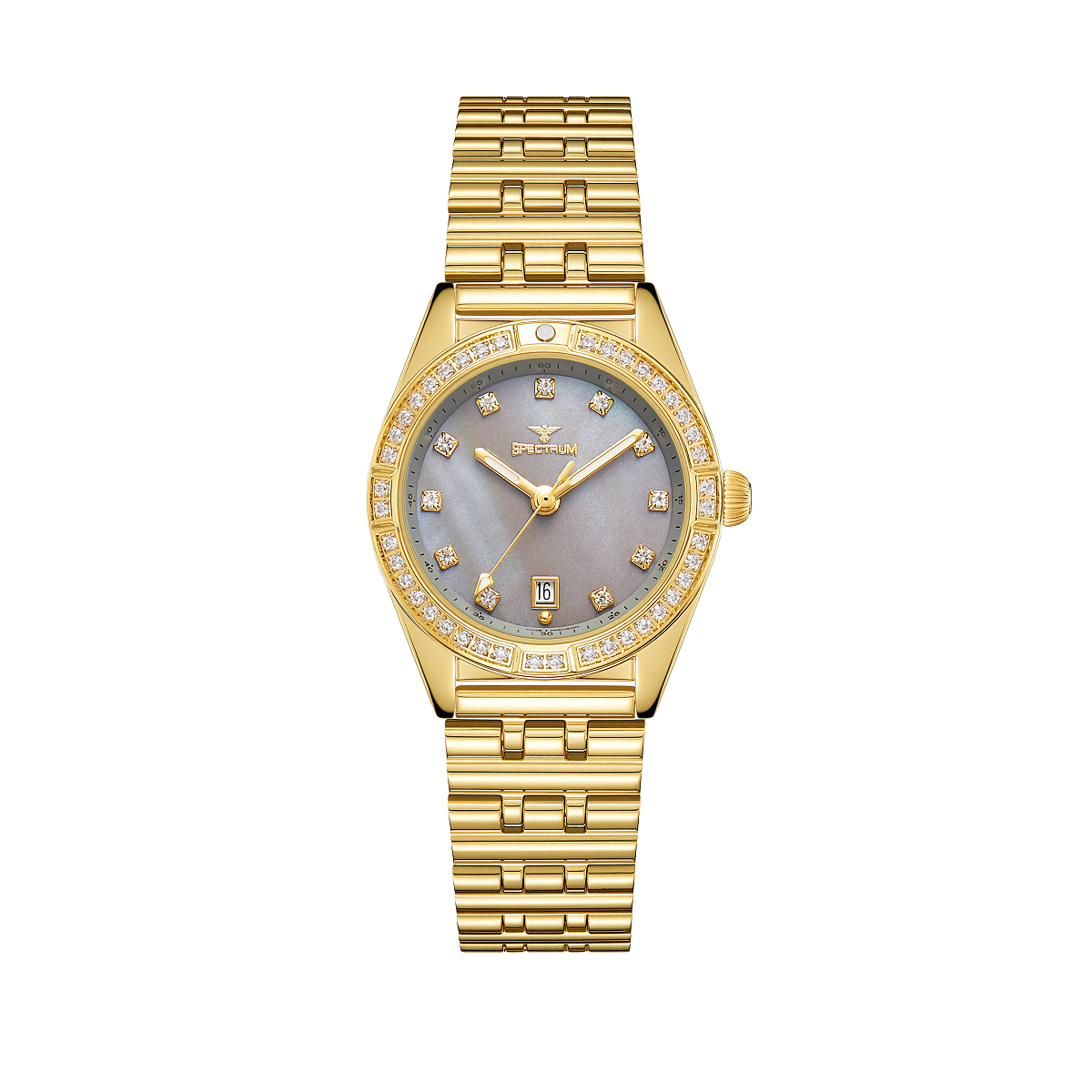 Stainless Steel WOMEN's Gold Watch - S17090L-2