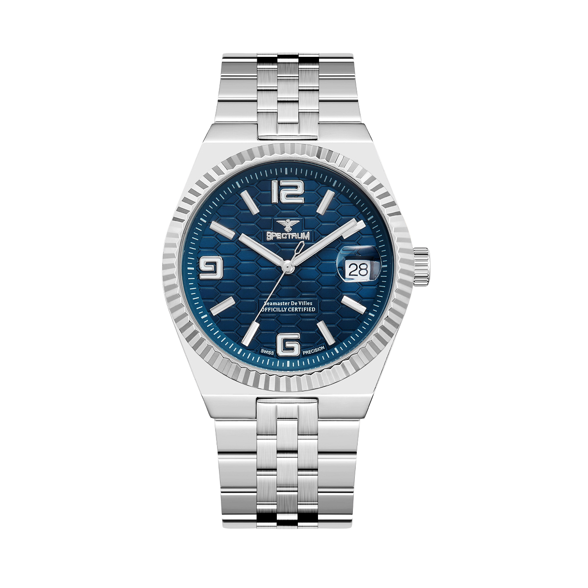 Stainless Steel MEN's Silver Watch - S17107M-10