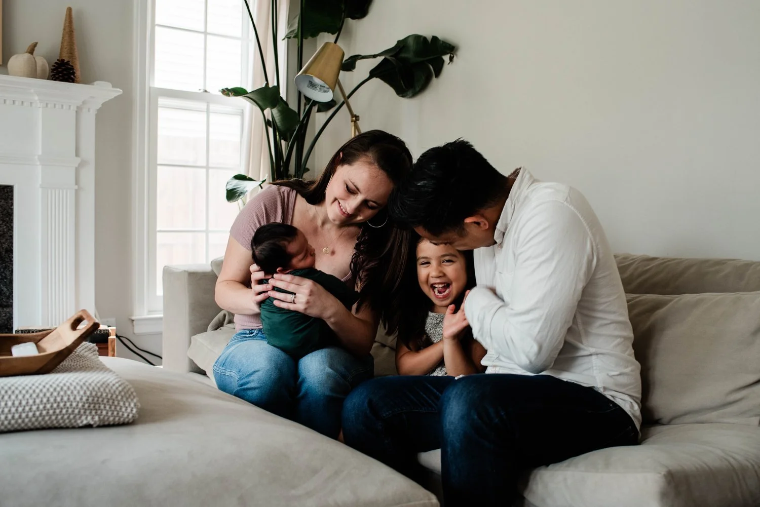 A Playful New Family Session Welcoming Little Brother in Minneapolis, Minnesota