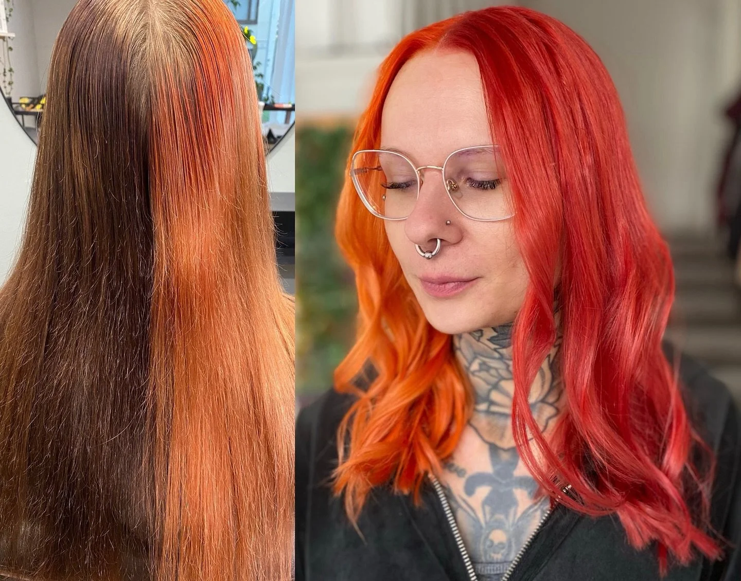 Fannyn U P E A ty&ouml; t&auml;lt&auml; viikolta! ❤️🧡

Kuvan kaltaiset v&auml;rikk&auml;&auml;t lookit ovat ehdottomasti Fannyn parasta osaamista. T&auml;h&auml;n ty&ouml;h&ouml;n tehtiin pohjalle koko p&auml;&auml;n hell&auml;varainen vaalennus ja 