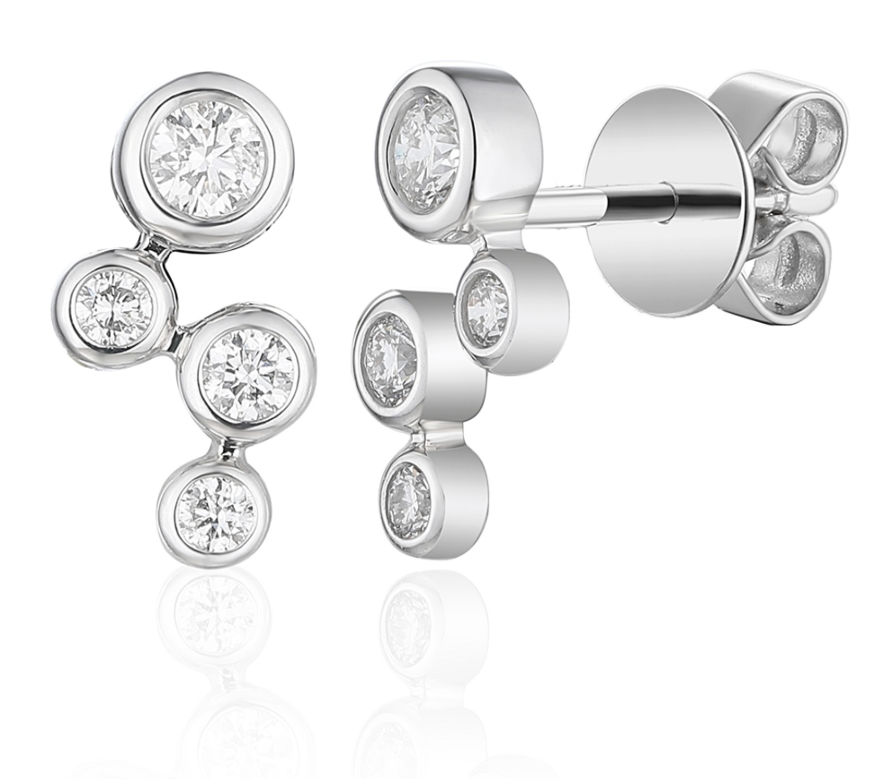 Diamond Bubbles Earrings