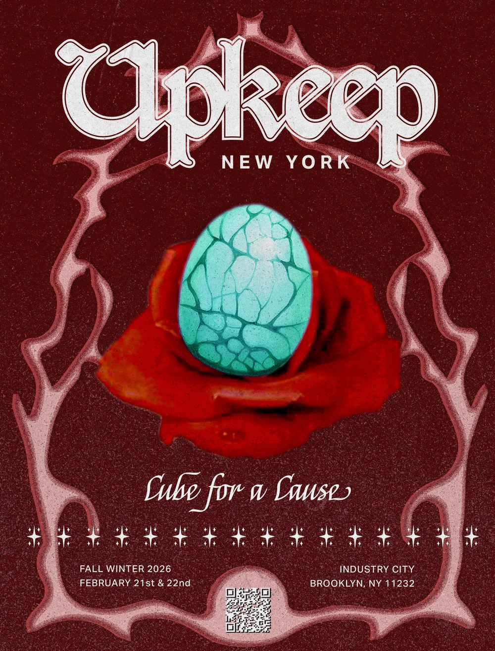 Upkeep New York Cube Menu — upkeep new york