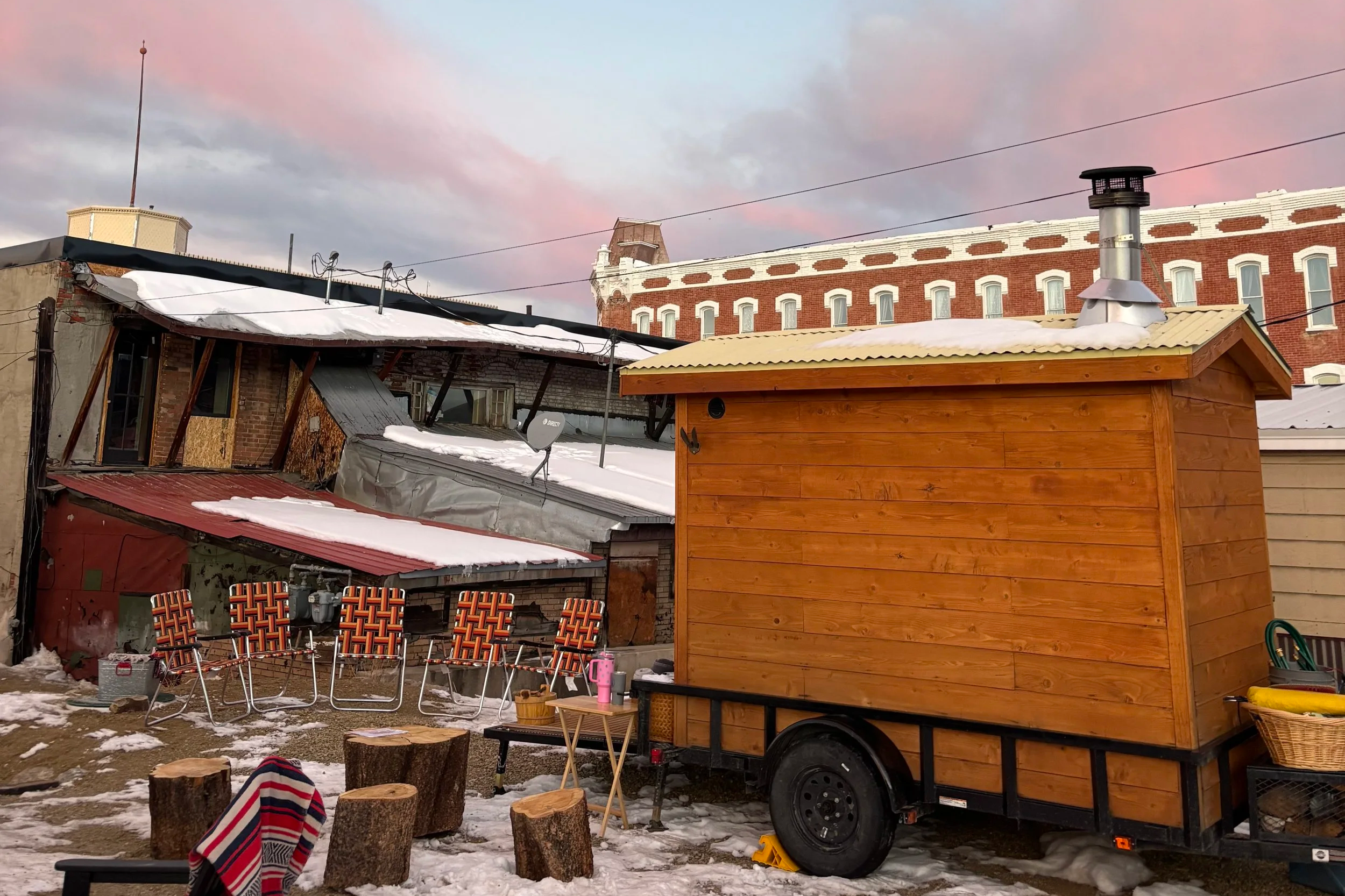 Before and After Sauna Sessions